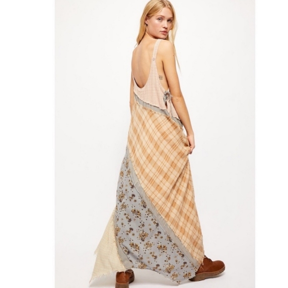 Free People ร Cozy Craft Maxi Dress Size L - Picture 2 of 8